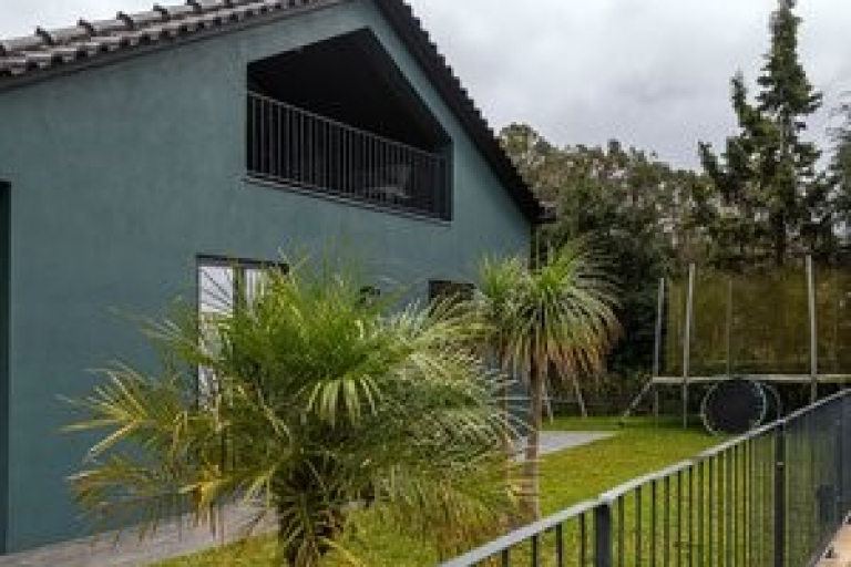 outside